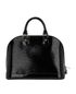 Alma PM, &pound;550, Handbags, Black, Patent Leather, Back view
